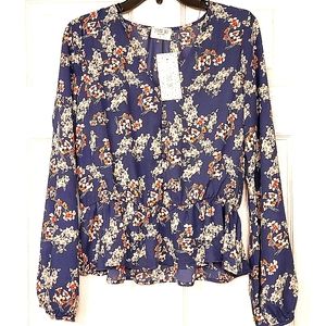 Large Long Sleeve Blouse